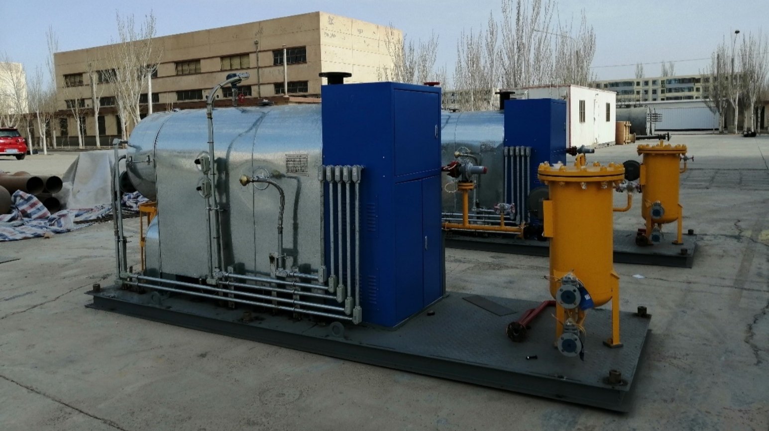 Wellhead Line Heater Skid ruibang