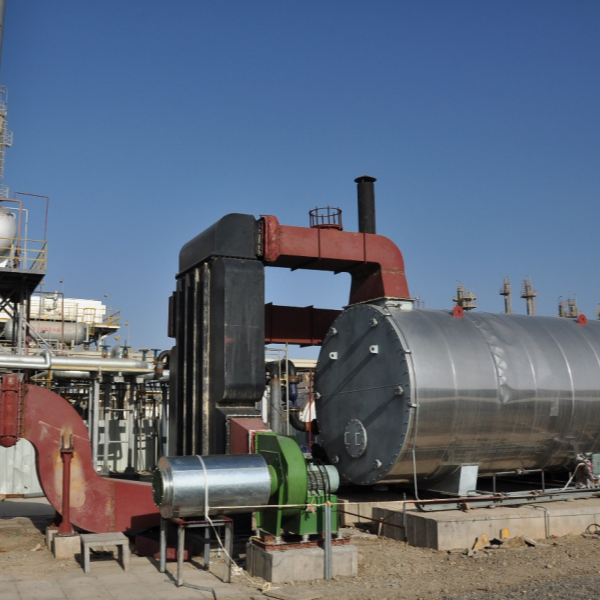 thermal oil heating system